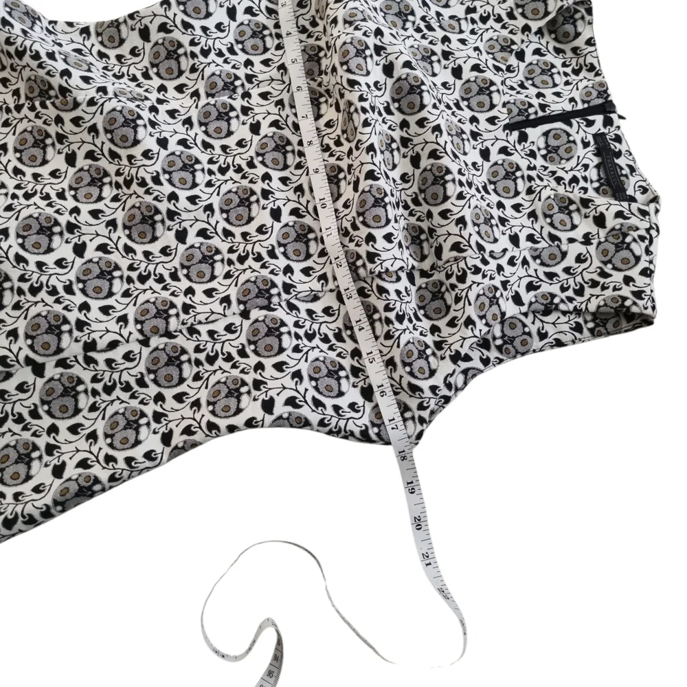 Zara Black and White Floral Dress - Picture 3 of 7
